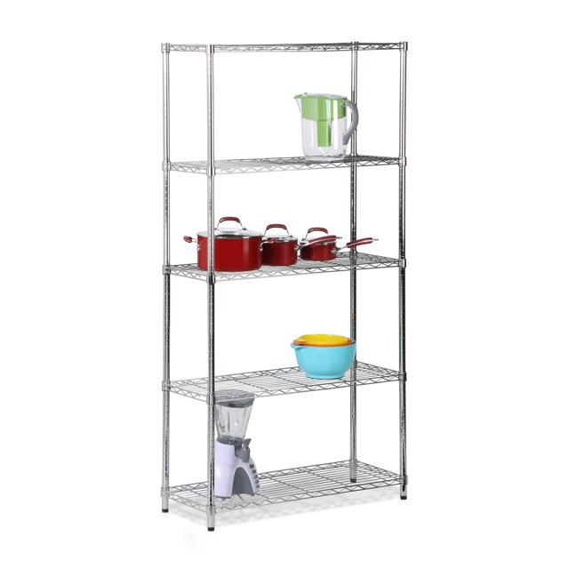 Honey-Can-Do 5-Tier Heavy-Duty Adjustable Shelving Unit