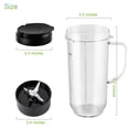 thumbnail image 3 of Juego de vasos para batidora Magic Bullet 250 W MB1001 5 piezas MEET JUICE, 3 of 7