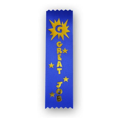 "GREAT JOB"? AWARD RIBBONS (25CT)