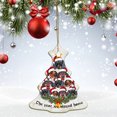 thumbnail image 2 of OAVQHLG3B Christmas Party Hanging，Christmas Cartoon Story Ornament Cartoon Story Hanging Ornament Theme Christmas Party Tree Ornament Christmas Supplies for Crafts Holiday, 2 of 3