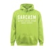 thumbnail image 5 of Sarcasmo La defensa natural del cuerpo contra la estupidez Sudaderas geniales para hombres Sudaderas con capucha de otoño Ropa de diseño Manga larga Rife, 5 of 5