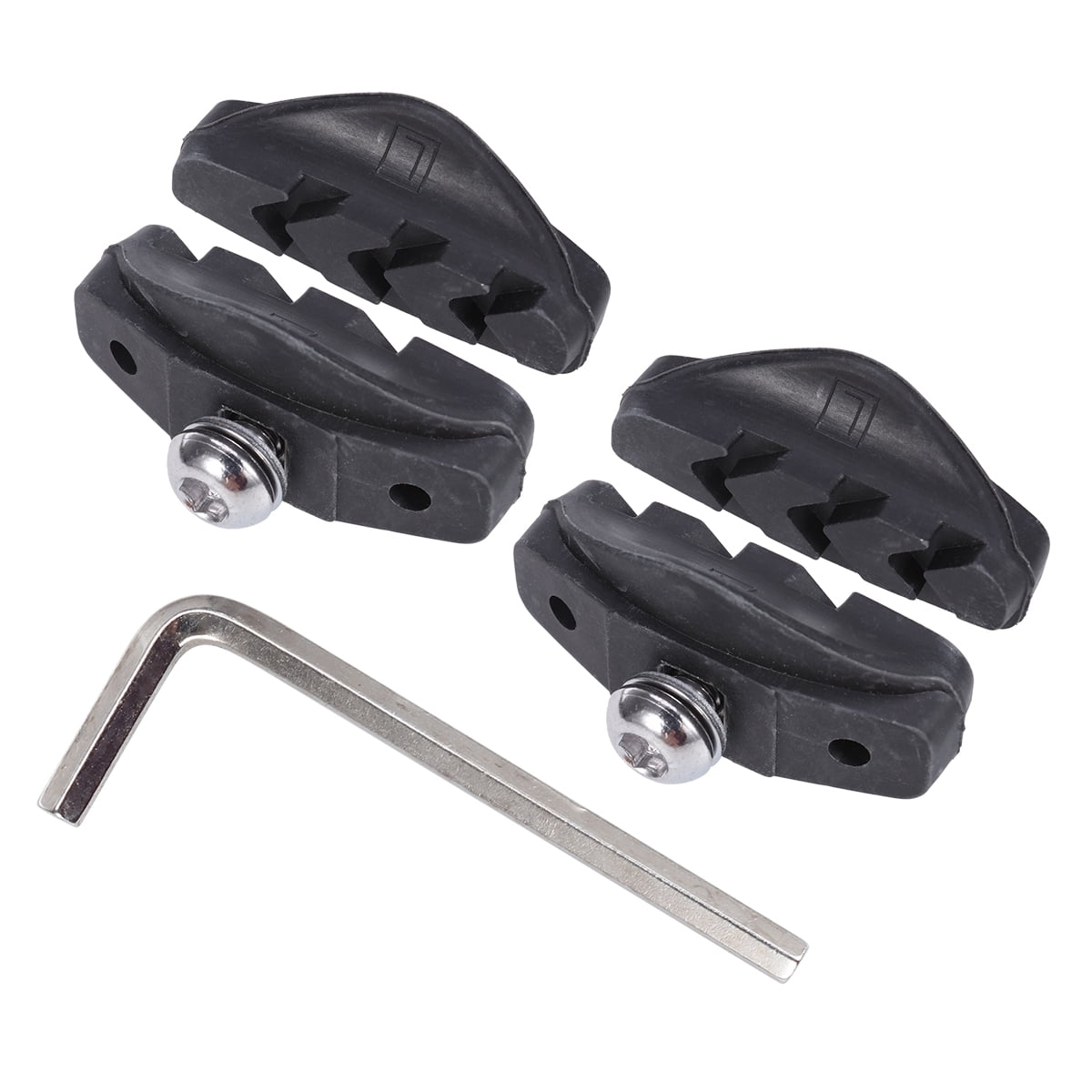 BMX Freestyle U-BRAKE Caliper 50mm replacement Allen key type brake blocks Pads 