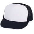 thumbnail image 2 of 10 Dozen (120 Hats) Lot Trucker Baseball Hats Caps Foam Mesh Blank Adult Youth Kids Wholesale Bulk, 2 of 24