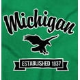 thumbnail image 2 of Michigan Cute Bald Eagle Souvenir Men's Graphic T Shirt Tees Brisco Brands S, 2 of 6