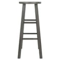 thumbnail image 2 of Winsome Ivy 29" Bar Stool, Rustic Gray Finish, 2 of 6