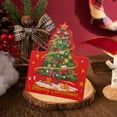 thumbnail image 4 of Boovnll Christmas Decorations, Christmas Christmas Tree Stamping Greeting Cards Flower Shop Baking Gift Giving Small Cards Message Cards, Christmas Tree Decorations, Christmas Decor, 4 of 6