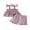 Style 7, variant on Loicainy Toddler Baby Girls Plaid Summer Outfits 6 12 18 24 Months 2T 3T 4T Sleeveless Square Neck Layered Ruffle Hem Vest and Elastic Waist Shorts Clothes Set