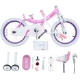 thumbnail image 3 of RoyalBaby Bunny 14 inch Girl's Bicycle Kids Bike for Girls Childrens Bicycle Pink, 3 of 9