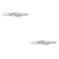 thumbnail image 4 of QualitChoice Ceinture de Mode Étroite Extensible Bretelles Réglables Style Simple Décorations Enveloppantes Ceintures de la Saint-Valentin pour Femmes Robes Argent 2Set, 4 of 6