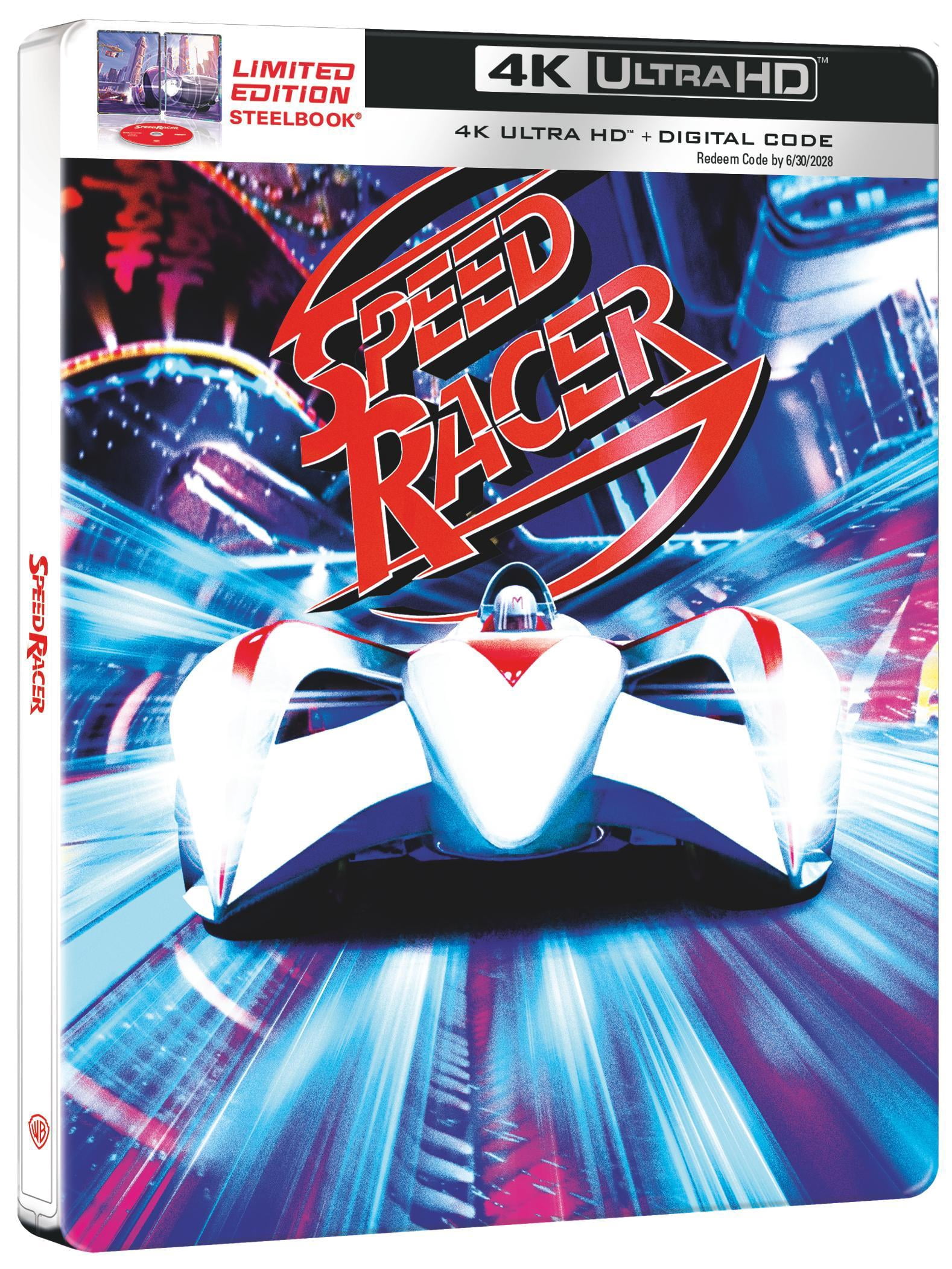 Speed Racer (Steelbook) (4K Ultra HD + Digital Copy), Action