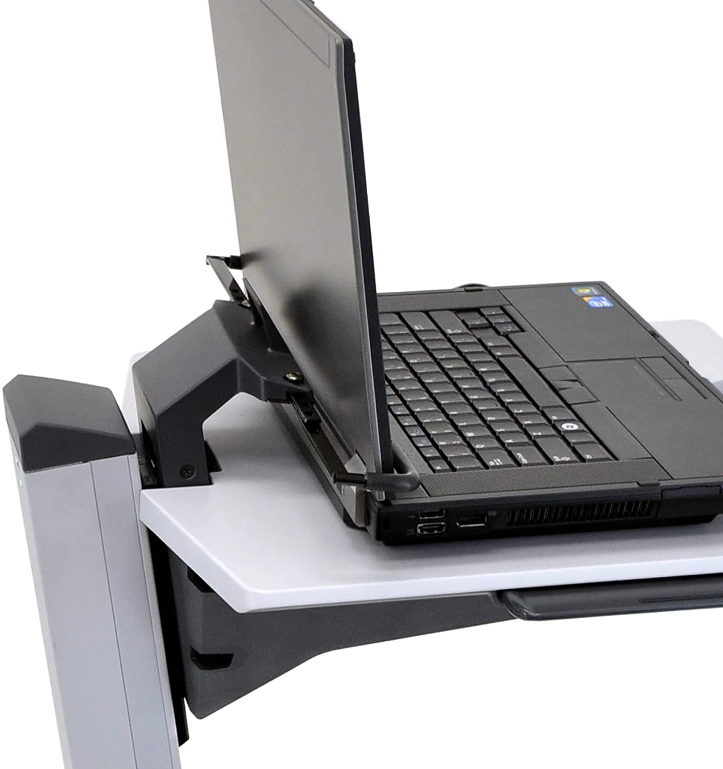 Ergotron 24-205-214 Neo-Flex Adjustable Laptop Desk Cart for Mobile Computing