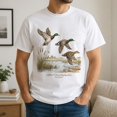 thumbnail image 5 of Mallard Duck Graphic T-Shirt, Unisex Wildlife Bird Illustration Tee, 5 of 8