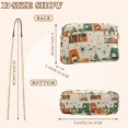 thumbnail image 4 of FORMRS Women Crossbody Purse with Chain Strap Vegan Leather Shoulder Handbag, Beige Cats Reading, 4 of 7