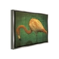 thumbnail image 4 of Stupell Industries Dark Flamingo in Pond Animals & Insects Painting Gray Floater Framed Canvas Art Print Wall Art, 21 x 17, 4 of 10