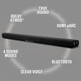 thumbnail image 5 of Barra de sonido Yamaha SR-B30A Dolby Atmos con subwoofers incorporados (negro), 5 of 5