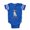 Royal Blue, variant on CafePress - FIN Jrt Merry Xmas - Cute Infant Baby Football Bodysuit