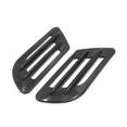 thumbnail image 2 of Unique Bargains 2Pcs Black Adhesive Car Side Fender Vent Air Flow Decoration Sticker 17 x 8cm, 2 of 3
