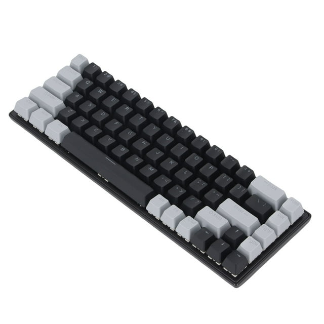 Teclado Teclado Mecánico 60% RGB Blue Switch 68 Teclas Teclado de Juego Con Cable para La Computerador Portátil PC