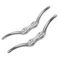 thumbnail image 3 of CHICHUMID 2Set Stainless Steel Boat Dock Cleat for Mooring 4 Inch Silver, 3 of 8