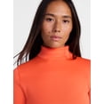 thumbnail image 4 of Ozark Trail Women's Warmest Thermal Fleece Mock Neck Top, Sizes XS-XXL, 4 of 5