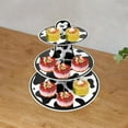 thumbnail image 2 of Rvaymup Farm Animal Theme Pastry Holder with Unique Cow Print Cupcake Display Stand, 2 of 10