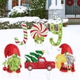 thumbnail image 5 of Lovebay Christmas Decorations Outdoor - 6PCS Large Xmas Yard Stakes - Joy Gnomes Santa Holiday Outside Decor Signs for Home Lawn Pathway Walkway, 5 of 7