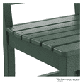 thumbnail image 5 of Martha Stewart by POLYWOOD® Chinoiserie Dining Side Chair in Green, 5 of 9