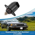 thumbnail image 3 of Unique Bargains Car Idle Air Control Valve for Buick Century 2.2L 1993-1996 Replace No.17112898 IACV Idle Motor Idle Air Control Valve, 3 of 7
