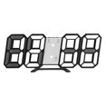 thumbnail image 1 of DOLITY Hanging Clock Tabletop LED Clocks 12/24 for Home Cafe B_White, 1 of 6