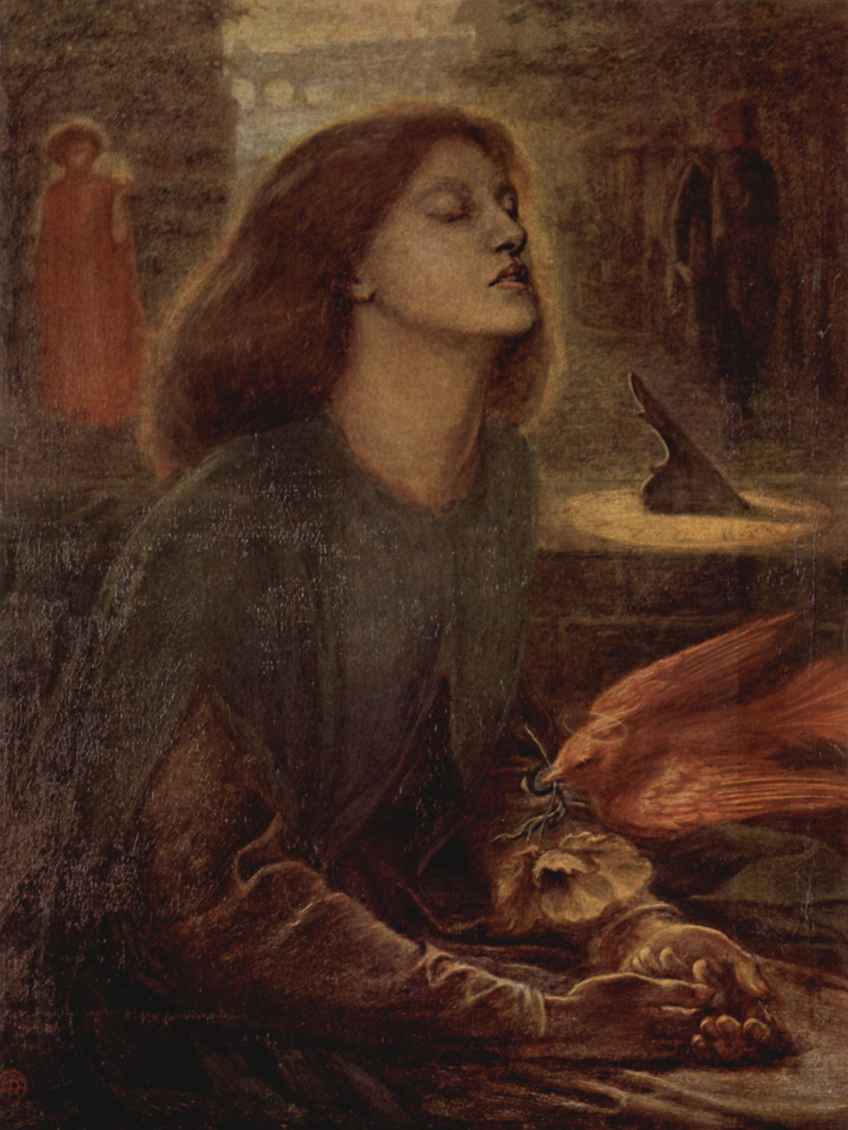 Acrylic Face Mounted Prints Rossetti, Dante Gabriel - Beata Beatrix ...
