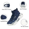 thumbnail image 2 of AHICO Mens Fashion Shoes Slip on Walking Shoes High Top Casual Shoes for Men, 2 of 4