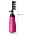 thumbnail image 2 of NICEXMAS 2-Pack Hair Dye Applicator Comb Bottles, Plastic Comb-Shaped Design for Hair Coloring and Salon Use, 2 of 8