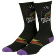 thumbnail image 1 of Mountain Dew Pitch Black Logo Crew Socks, 1 of 5