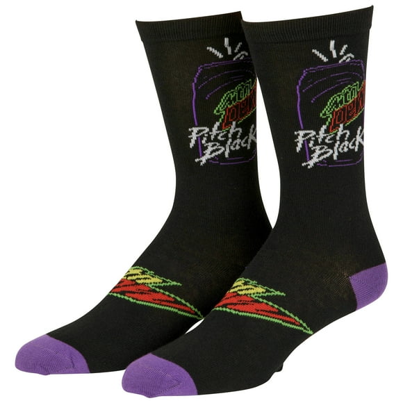 Mountain Dew Chaussettes Logo Noir Pitch