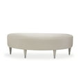 thumbnail image 3 of Michael Amini Kathy Ireland Eclipse Accent Bench - Ivory/Moonlight Gray, 3 of 10