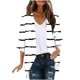 thumbnail image 1 of Mujeres de Manga Larga Tops de Moda Casual Impresión Suelta Cubrir Blusa de Cárdigan, Poliéster Suave Manga 3/4, 1 of 5
