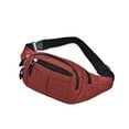 thumbnail image 2 of Sonducket Riñonera de tela Oxford para hombre, reemplazo informal ajustable, bolsas de viaje portátiles de moda, bolsa de regalo de bolsillo Bolsas de mensajero y de hombro Rojo Sonducket AP018585-03, 2 of 6