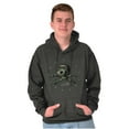 thumbnail image 5 of 1776 Skull Cross Bones Revolution Hoodie Sweatshirt Women Men Brisco Brands M, 5 of 6