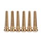 thumbnail image 1 of Finest Brass Guitar Bridge Pins Reemplazo de Accesorios para Instrumentos Musicales, Paquete de 6, 1 of 9