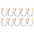 thumbnail image 1 of Audio Adapter,10PCS For RCA Male For RCA Maleto Double Male Audio Adapter Adapter Quality You Can Trust, 1 of 14