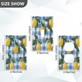 thumbnail image 7 of Yayeee Blank Wall Plate Cover 1-Gang 4.5"x2.7" Home Unused Decorative Outlet, Light Blue Plaid, 7 of 7