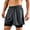 A1-Dark Gray, variant on Mens Summer Shorts Solid Summer Casual Sports Quick Dry Board Shorts Beach Mesh Pants
