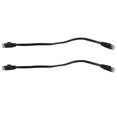 thumbnail image 1 of Cable de red de Internet plano de 12 piezas de 30 cm, sólido, Cat6, de alta velocidad, con conectores RJ45 sin enganches., 1 of 8
