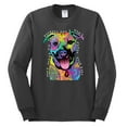 thumbnail image 2 of Don't Judge My Pitbull I Won't Judge Your Kids Funny Dog Lover Mens Long Sleeve Shirt, Charcoal, Small, 2 of 3