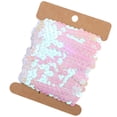 thumbnail image 1 of Visland 1 Roll Sequin Trim Glossy Cuttable 10 Yard Sewing Crafts Sequin DIY Ribbon Cloth Accessory, 1 of 1