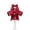 Red, variant on Satin Pet Pajama with Bow Button Up Dog Shirt Breathable Polyester Loungewear for Small Medium Puppy Cats Indoor Sleep Party