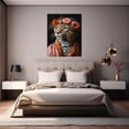 thumbnail image 5 of MUDKET Leopard Wall Art, Boho Leopard Canvas Wall Art Prints, Unique Living Room Pictures Wall Decor, Framed Wall Paintings for Bedroom Office 18"L x 12"W, 5 of 9