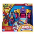 thumbnail image 1 of Set de Juego Hasbro Iron Man and his Awesome Friends Vehículo y Armadura 2 en 1 Ironheart, 1 of 5