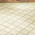 thumbnail image 3 of SAFAVIEH Beach House Richard Geometric Indoor/Outdoor Area Rug, Cream/Olive, 5'3" x 7'6", 3 of 6