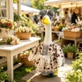 thumbnail image 4 of Sruoe Porch Goose Outfits, 23 Inch Porch Goose Clothes, Sports Theme Rugby Costume Goose Clothes Dress, Duck Sculpture Clothes for Lawn Statue Cement Statue Yard Patio Party Decoration, 4 of 6